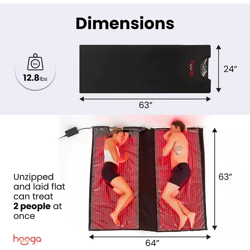 Custom LED 660Nm 850Nm Red Light Sleeping Bag Home Use Full Body Red Light Therapy Sleeping Bag